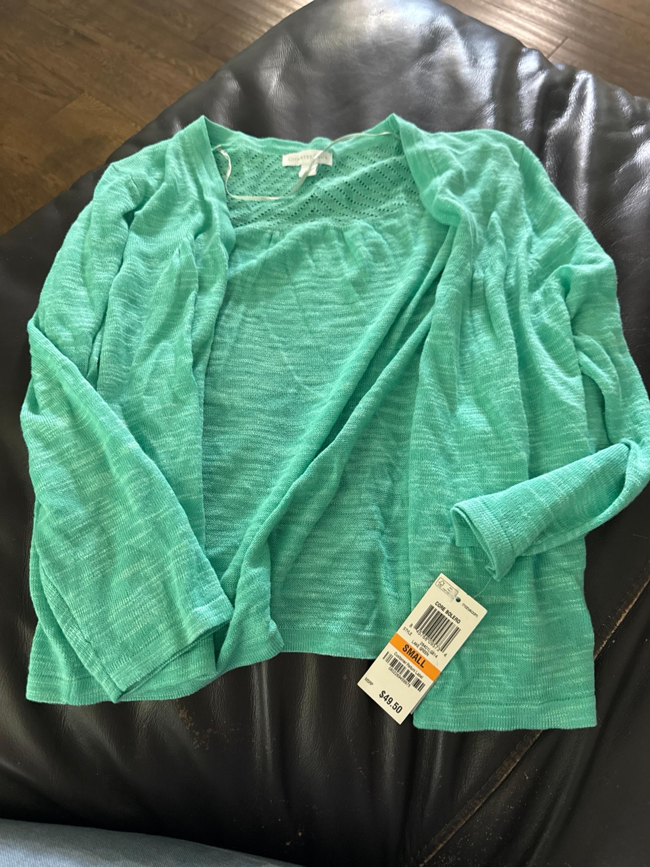 Charter club new light cardigan