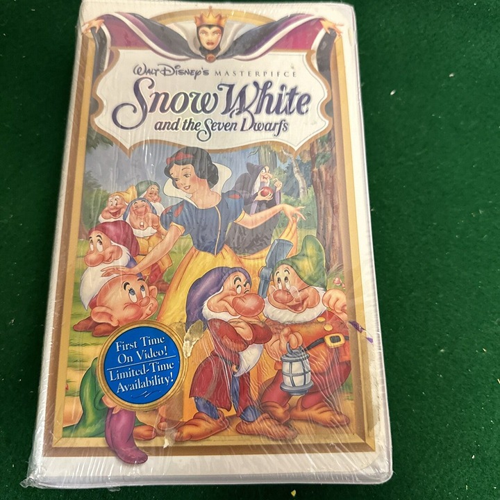 NEW Snow White #1524 VHS 1994 Walt Disney Masterpiece Collection FACTORY SEALED