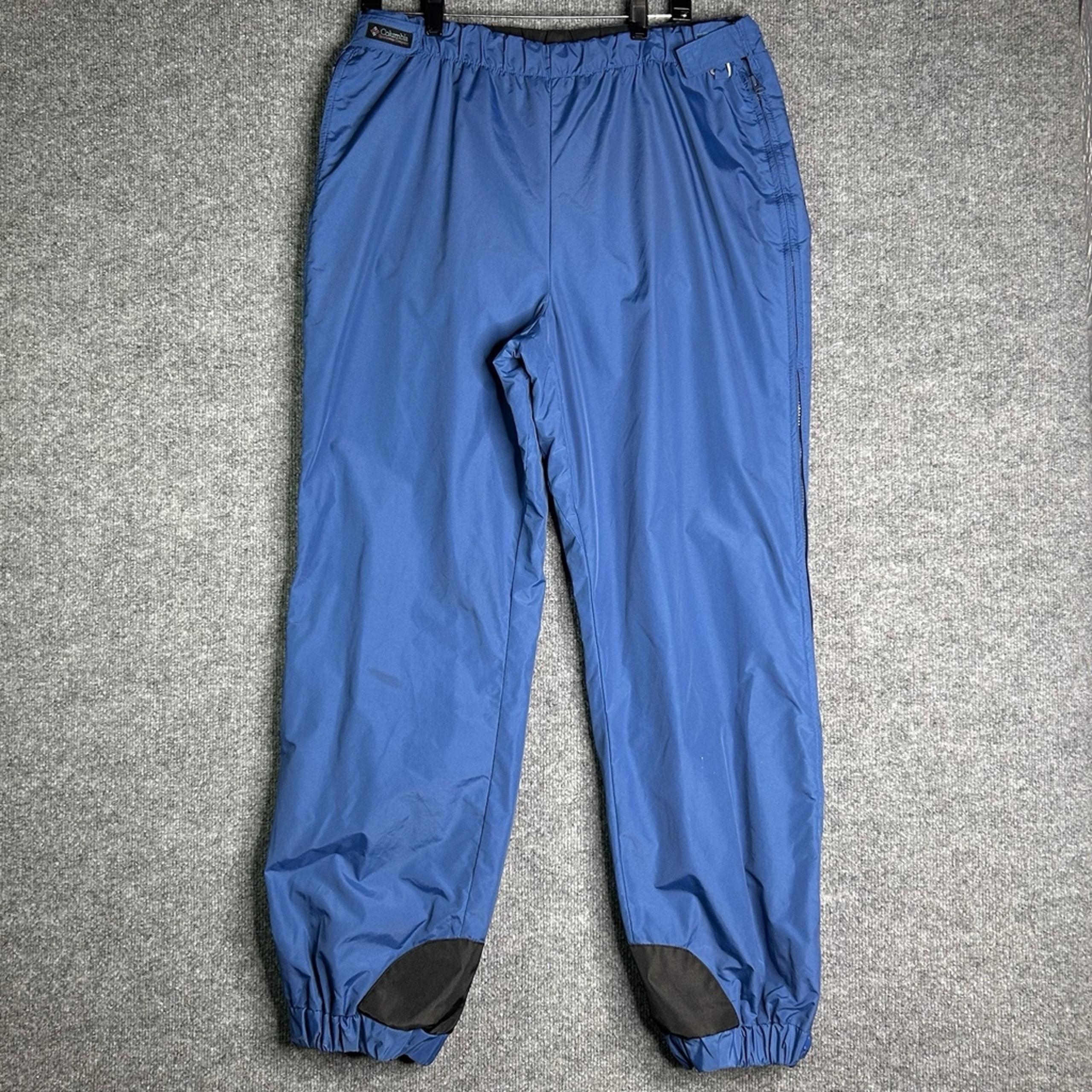 Vintage Columbia Sportswear Ski Snow Pants Mens Size Xl Blue Outdoor