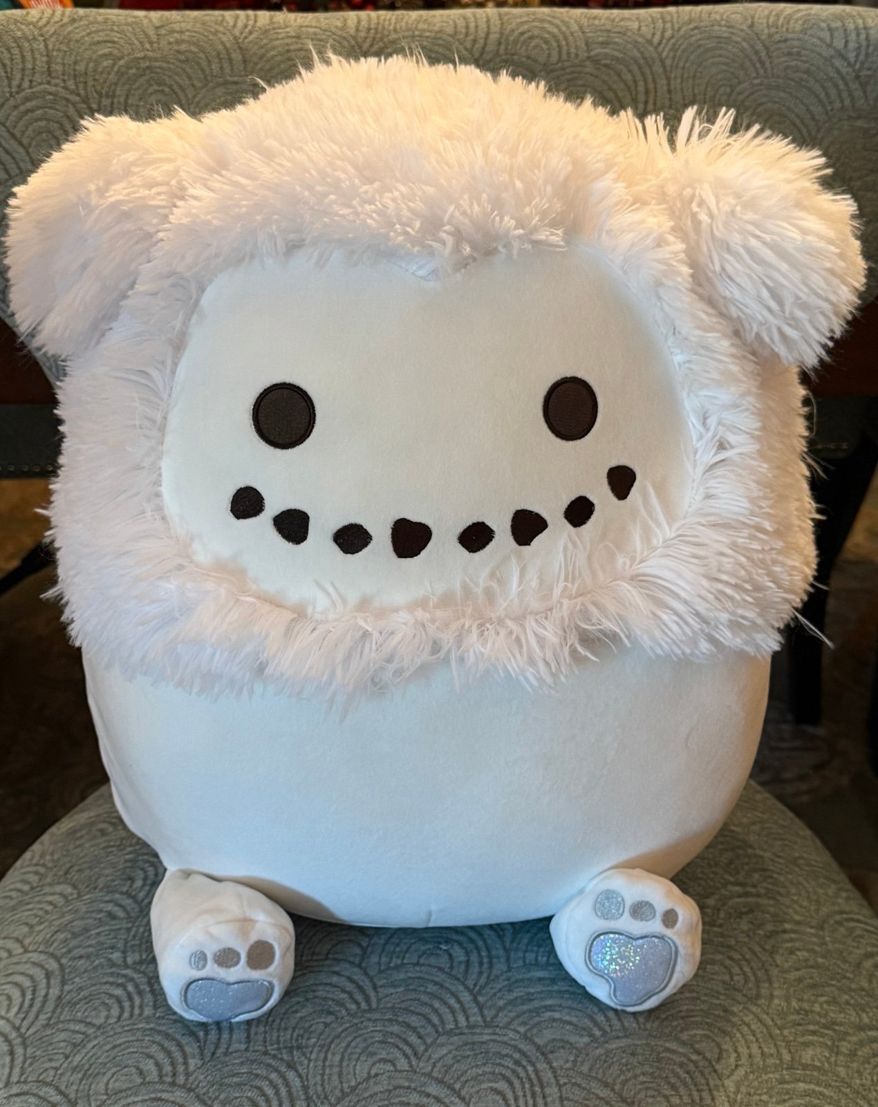 Squishmallow Benny the Bigfoot Snowman 16” BNWT - 2024 CHRISTMAS SELECT SERIES