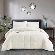 3pc Down Alternative Comforter Set - All Season Reversible Comforter