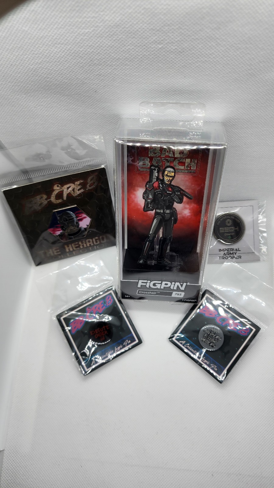Star Wars The Bad Batch Crosshair Pin Bundle