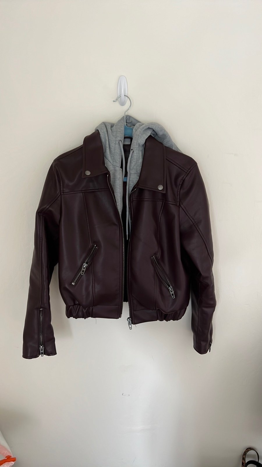 Faux Leather Jacket