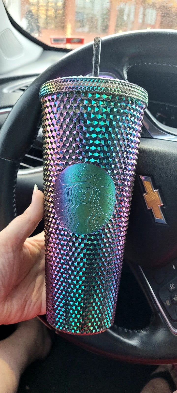 NWT starbucks tumbler Oil Slick