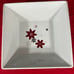 Food Network Christmas Linzer Star 3 Quart Square Serving Bowl - 9.5