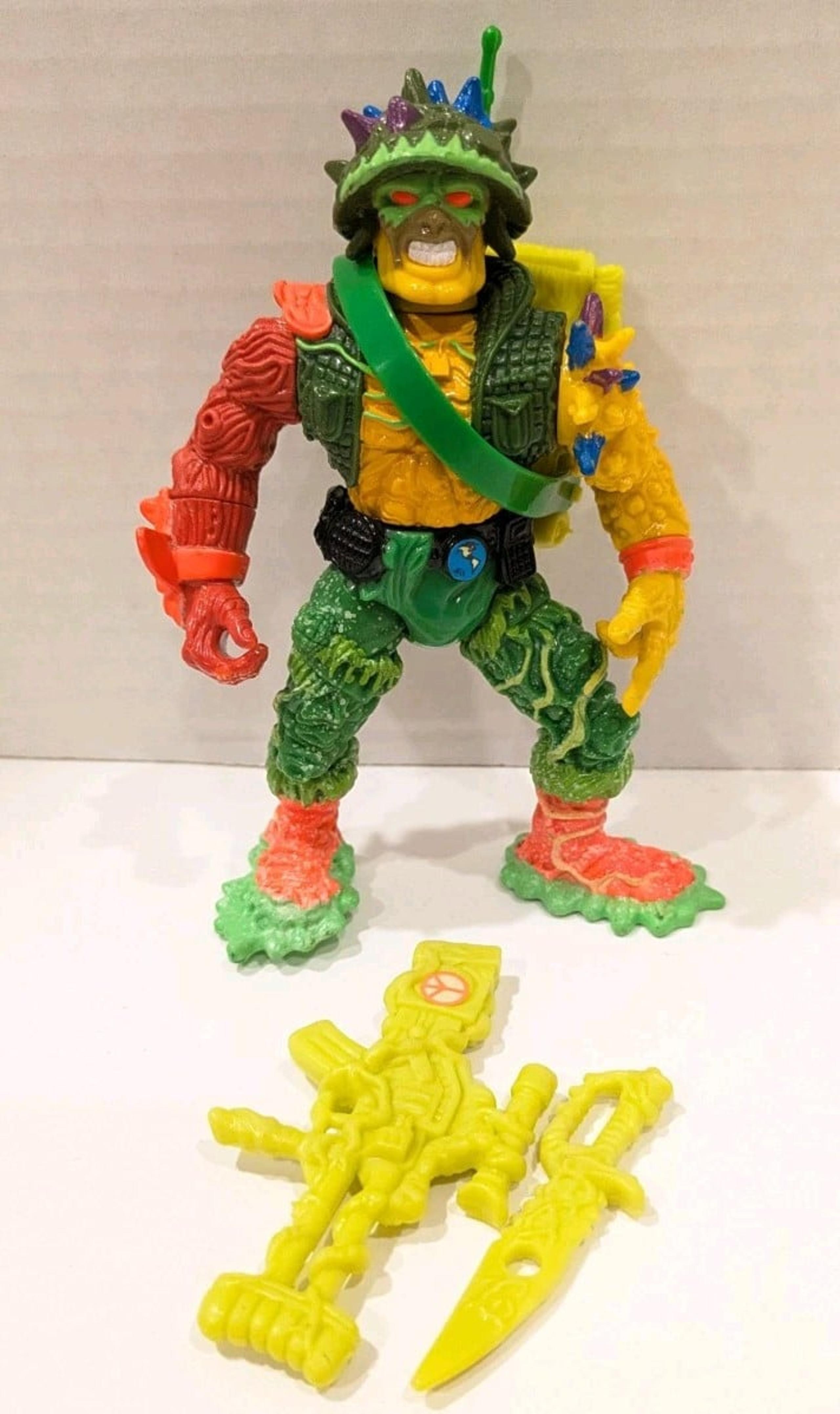 Toxic Crusaders MAJOR DISASTER Action Figure Vintage 1991 Playmates Troma