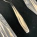 Brand New 4 Groove Teaspoons 6 1/8 Plastic Sleeves Oneida Indonesia Excellent