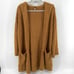 Free People Snow Angel long line long sleeve open front hooded knit cardigan XS
