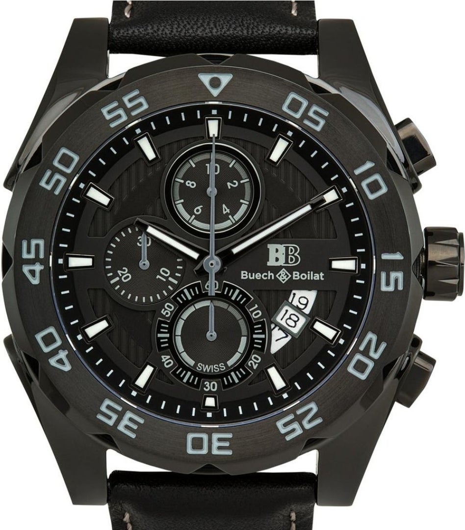 New Buech & Boilat Swiss men's watch