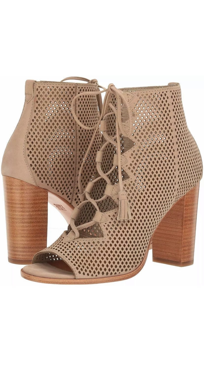 Frye Gabby Perf Ghillie Heels