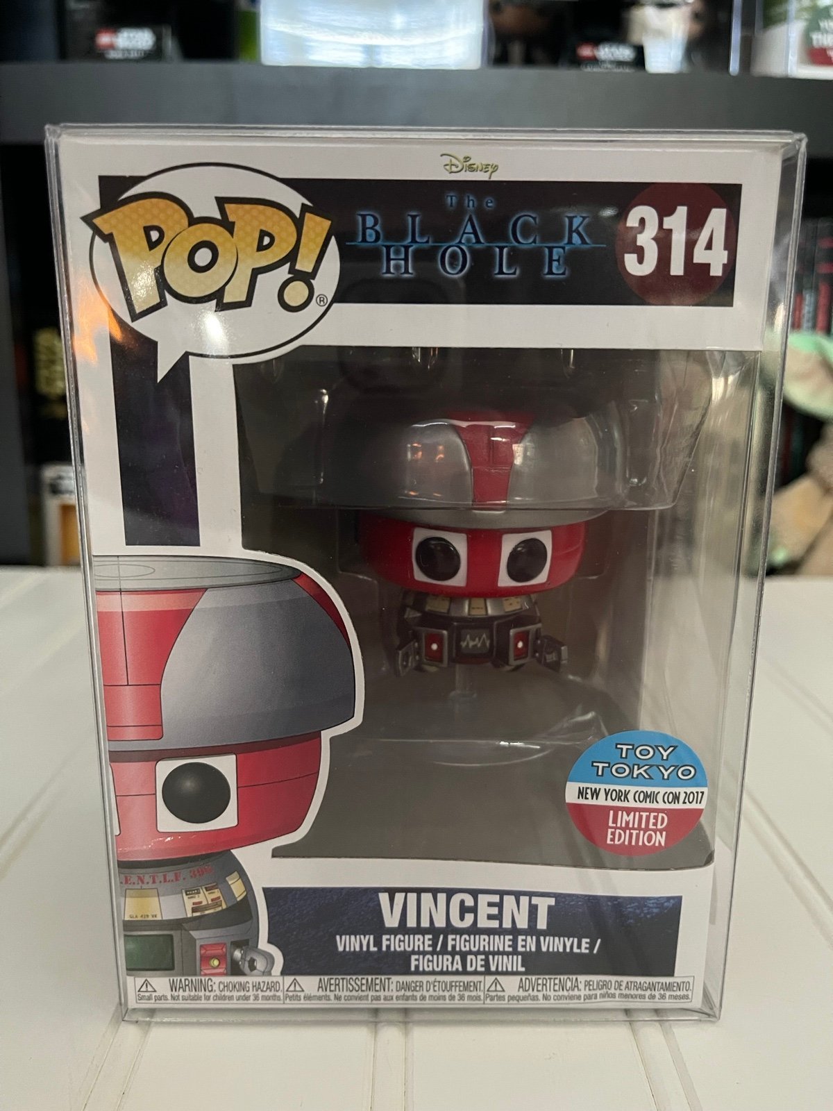 Vincent The Black Hole (NYCC 2017 Toy Tokyo Exclusive) Funko Pop 314