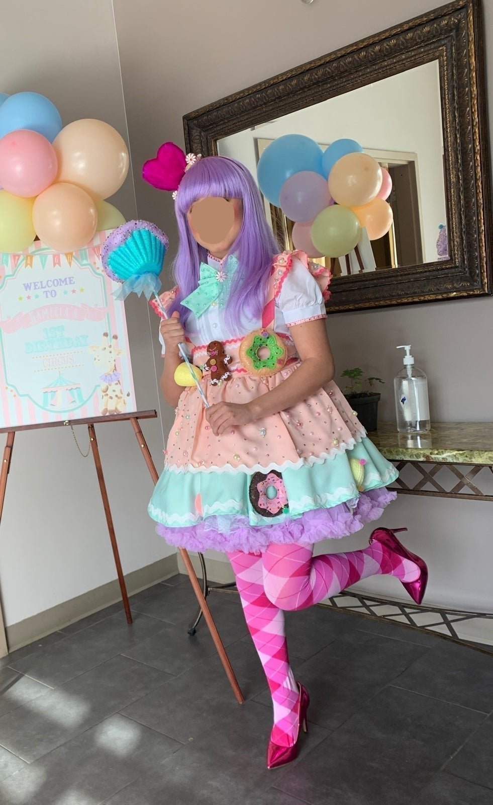 Super Deluxe Candy Themed complete cosplay costume