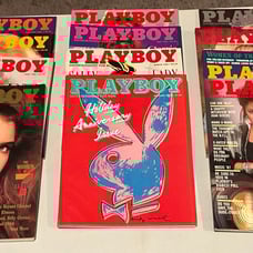 1986 Playboy Magazine Full Set of 12 W/ Centerfolds Complete Lot