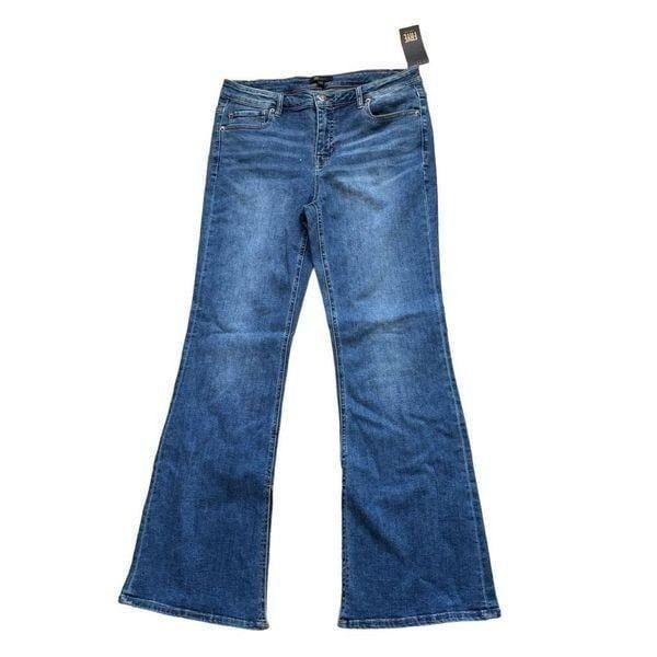 NWT Frye jeans dark wash flare leg size 14 w