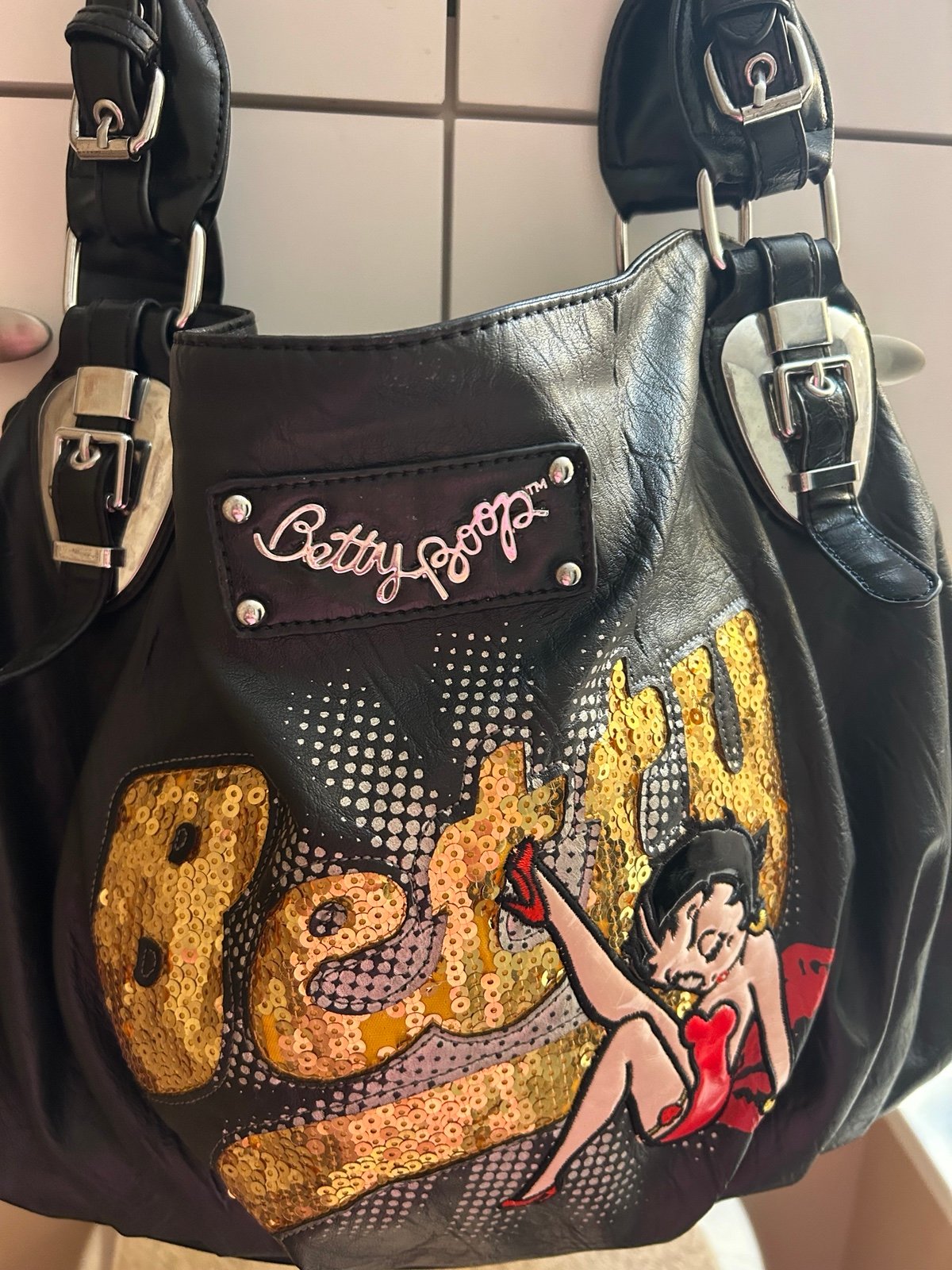 Betty Boop Pink Shoulder Bags for Women | Mercari