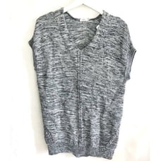 Vince blue Marled V-Neck Sweater Size XS