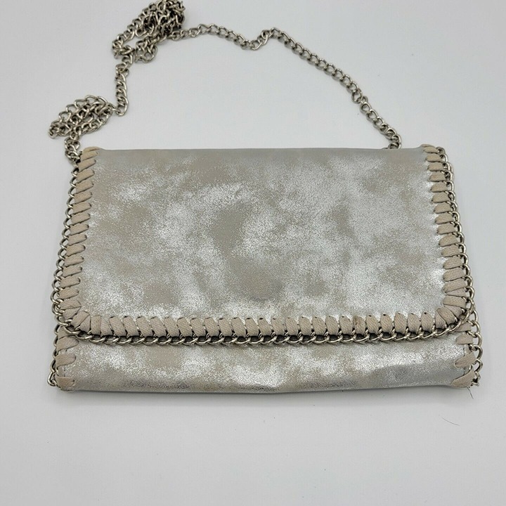 Chelsea28 Silver Metallic Crossbody Purse Nordstrom