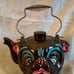 Vintage Relco Brown Ceramic Bulldog Teapot Japan