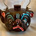 Vintage Relco Brown Ceramic Bulldog Teapot Japan