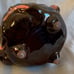 Vintage Relco Brown Ceramic Bulldog Teapot Japan
