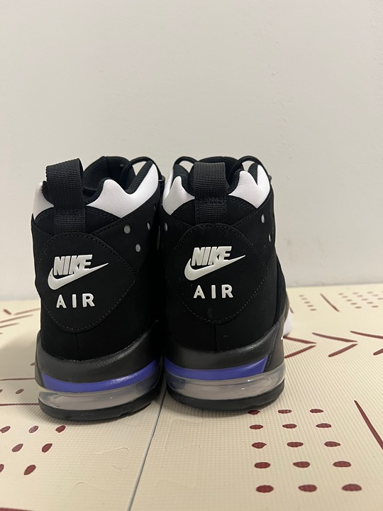 Nike Air Max 2 CB 94 OG Basketball Shoes - Size 12 - Black/White/Purple