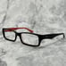 Ray-Ban RB5236 2479 Eyeglasses Rectangular Black Red Full Rim Frames 53-16-140