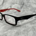 Ray-Ban RB5236 2479 Eyeglasses Rectangular Black Red Full Rim Frames 53-16-140