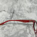 Ray-Ban RB5236 2479 Eyeglasses Rectangular Black Red Full Rim Frames 53-16-140