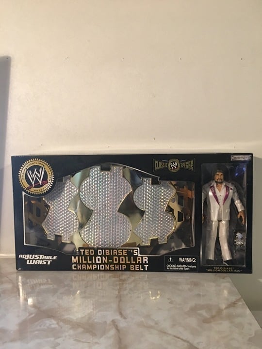 EXTREMELY RARE Ted Dibiase's Million-Dollar Championship Belt