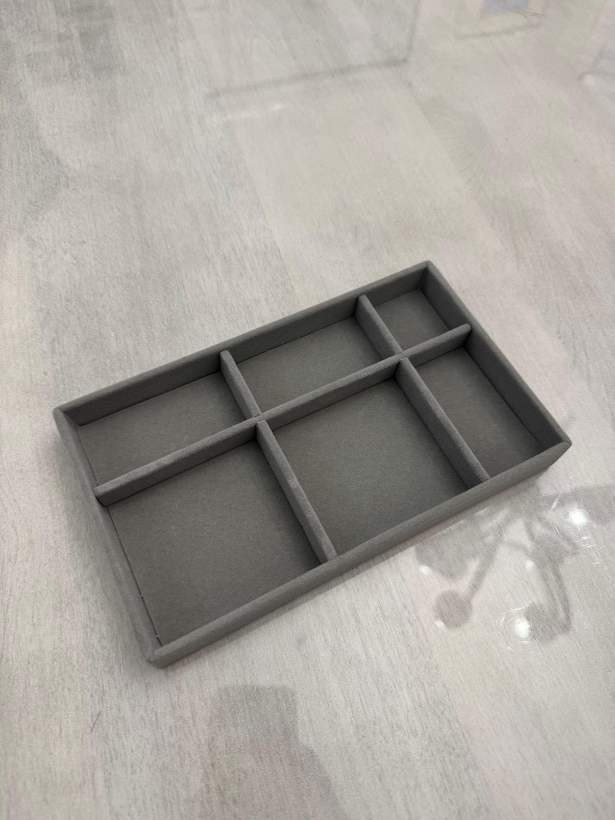 NWOT Velvet Jewelry Box Tray Drawer Insert for Necklaces, Earrings, Bracelets