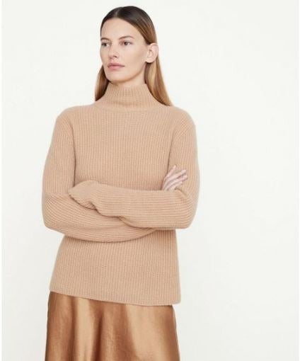 NWT Vince Shaker Rib Turtleneck sweater Size small S