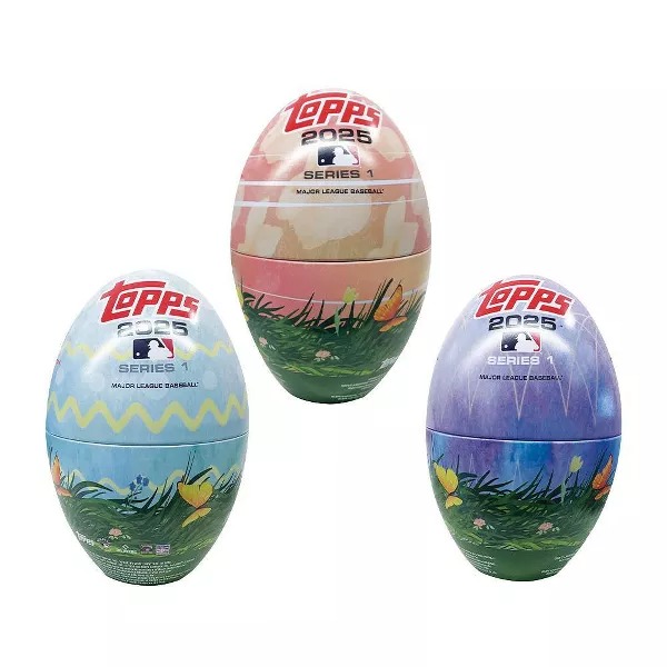 2025 Topps MLB Series 1 Easter Tin (SET OF 3)
