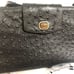 Vtg Ostrich skin leather skin bag