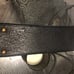 Vtg Ostrich skin leather skin bag