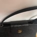 Vtg Ostrich skin leather skin bag