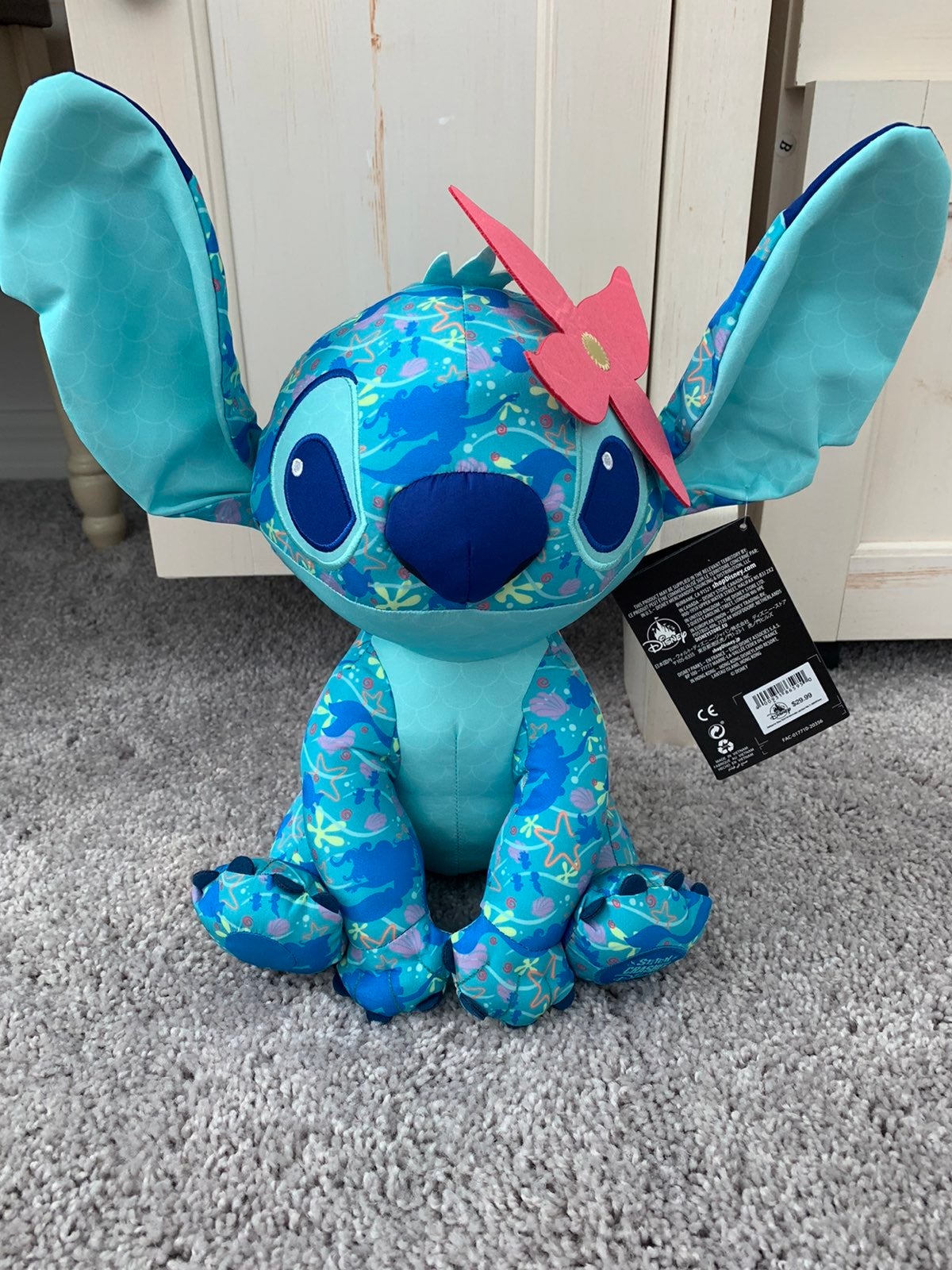 Stitch Little Mermaid Plush