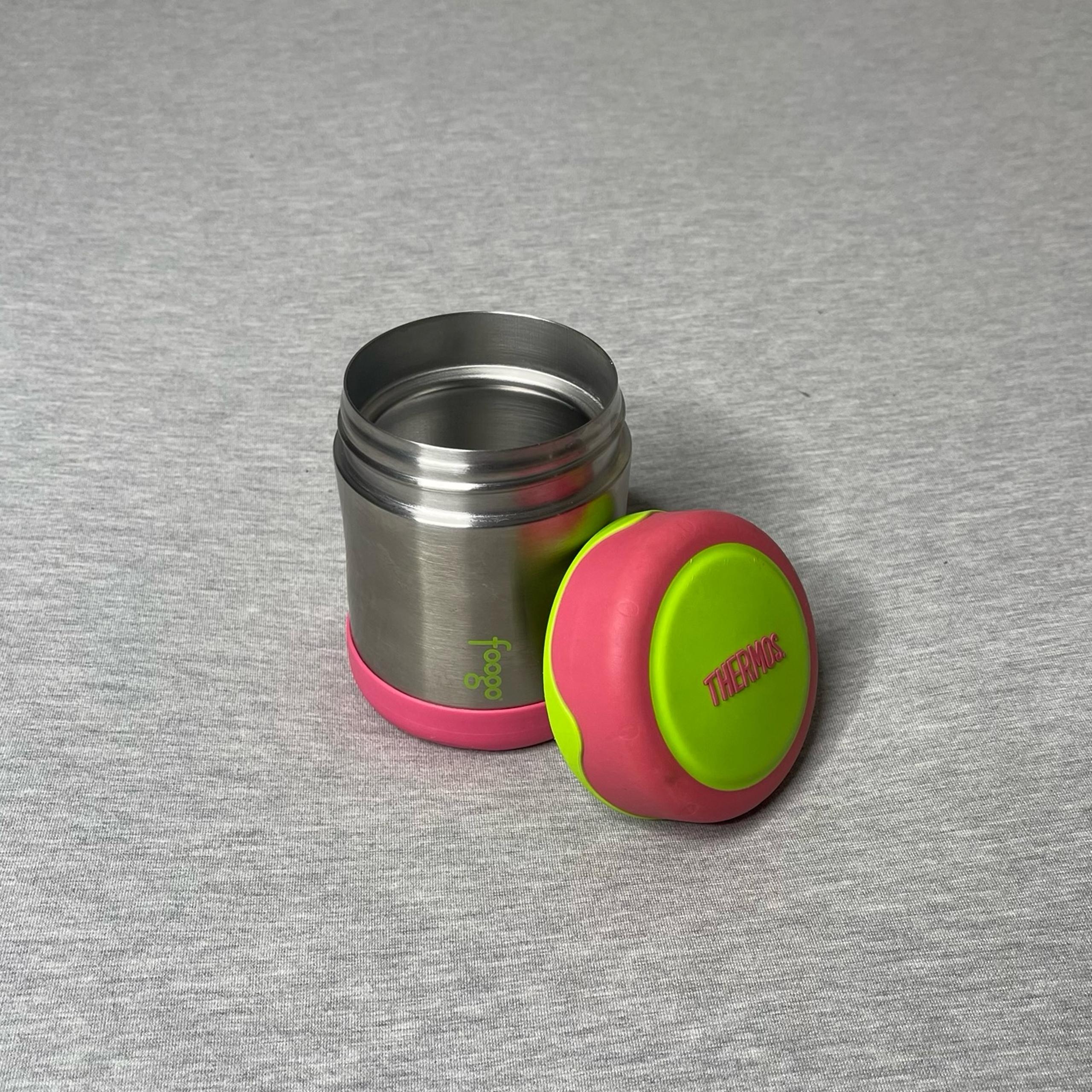 Thermos Foogo Pink/Green Vacuum Insulated Stainless Steel Food Jar