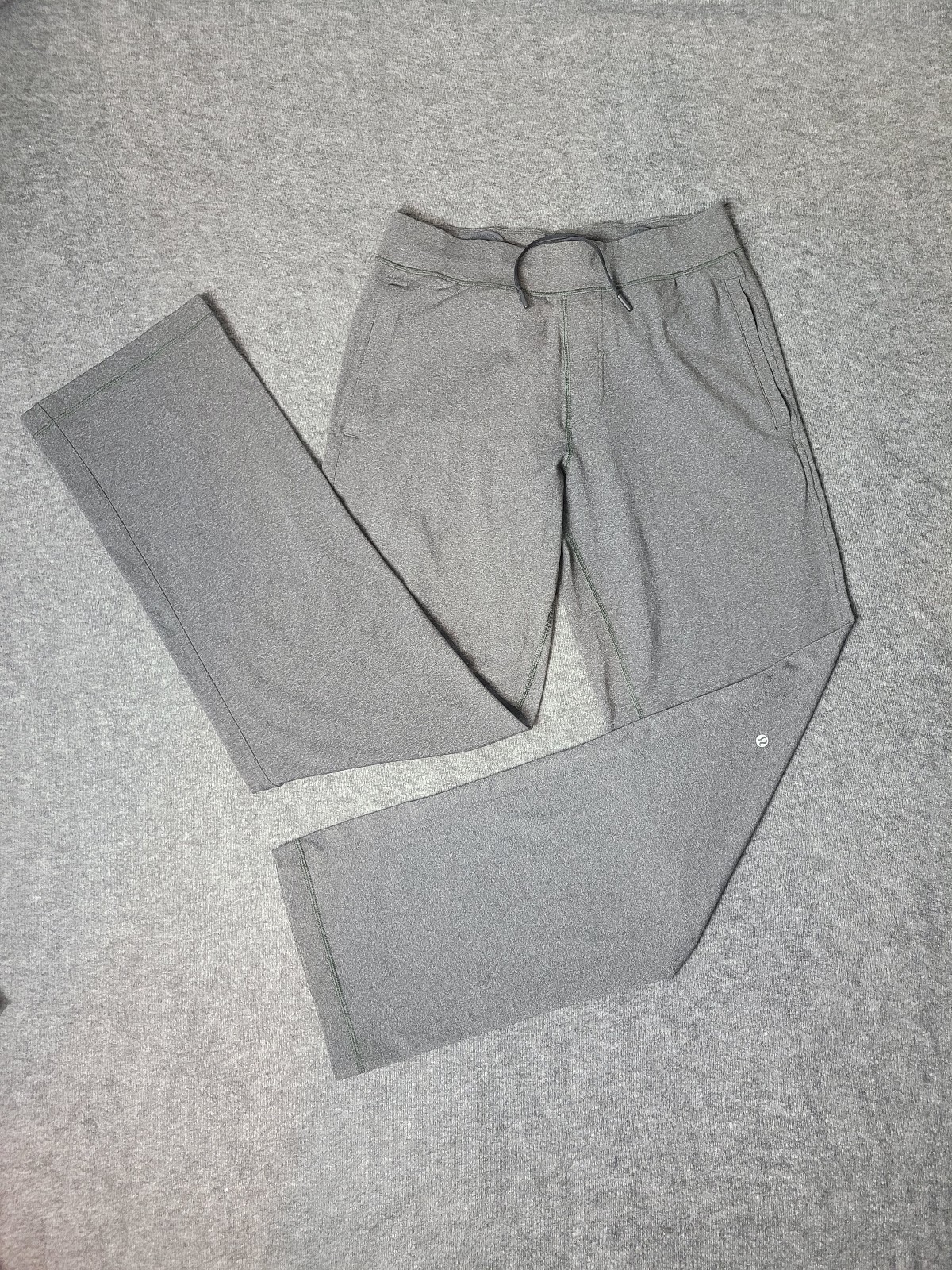 Lululemon Joggin Pants Mens Size L Gray Active Straight Flex Performance