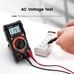 Digital Multimeter with Case, DC AC Voltmeter, Ohm Volt Amp Test Meter