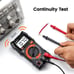 Digital Multimeter with Case, DC AC Voltmeter, Ohm Volt Amp Test Meter