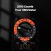 Digital Multimeter with Case, DC AC Voltmeter, Ohm Volt Amp Test Meter