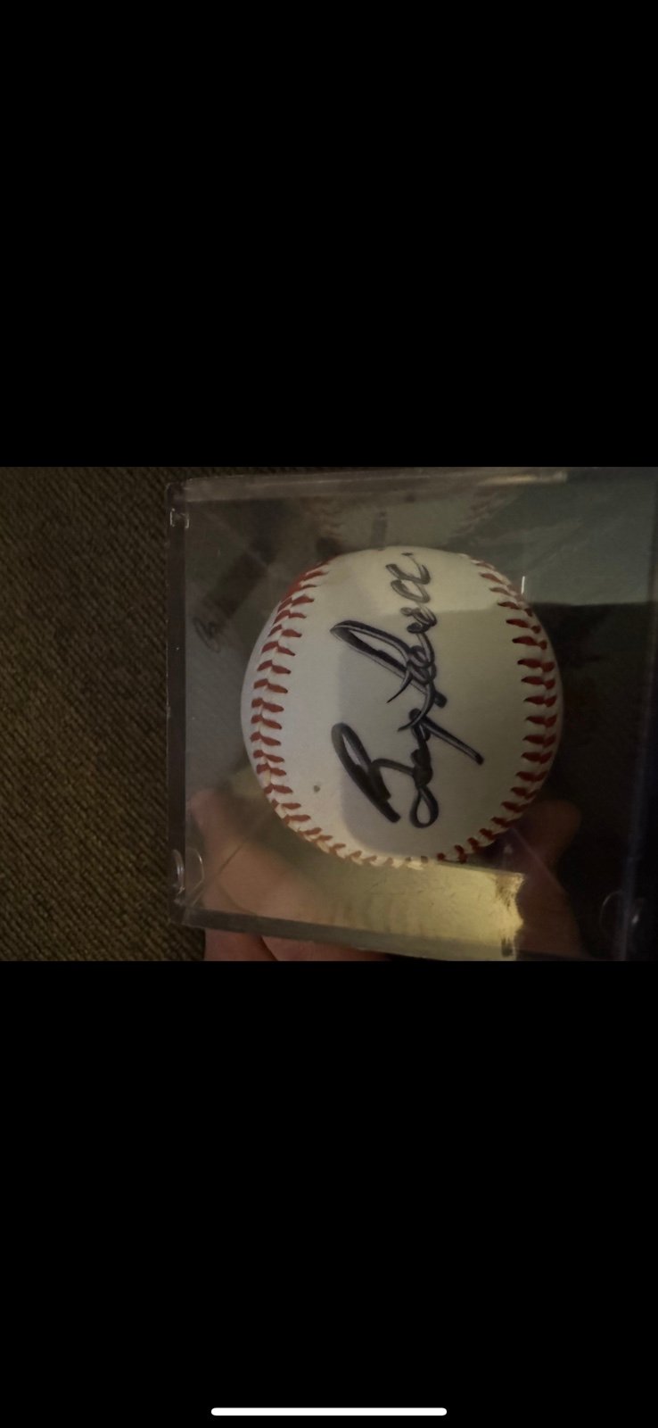 Boog Powell autographed baseball