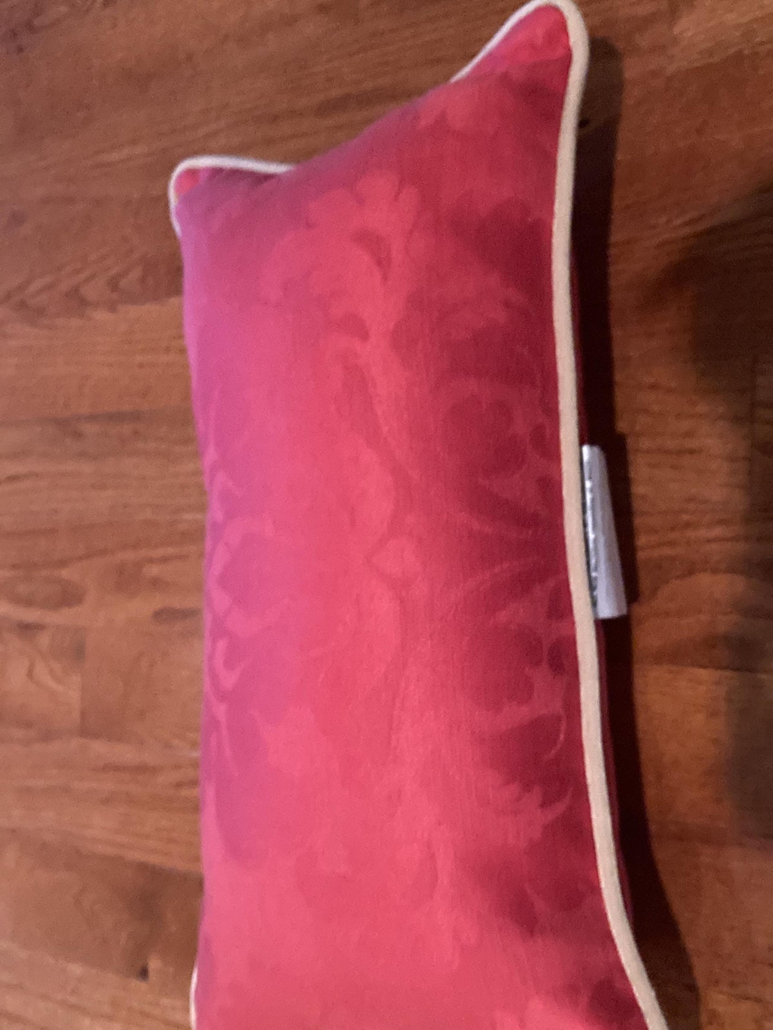 Ethan Allen custom lumbar pillow