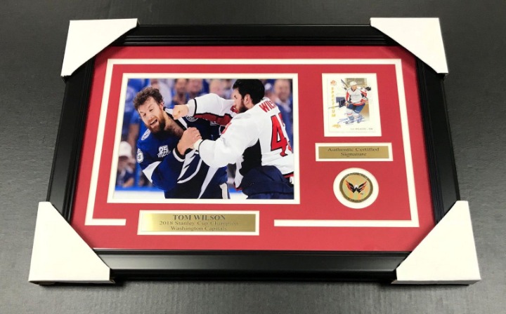 TOM WILSON WASHINGTON CAPITALS FIGHT