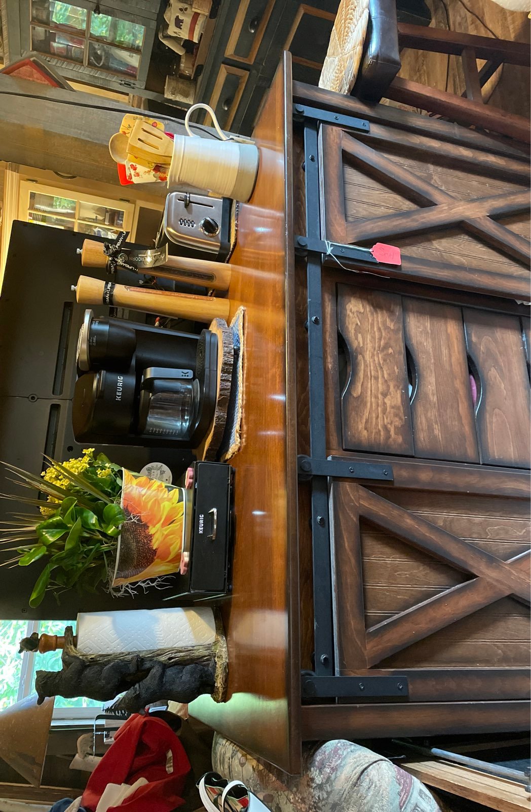 Adirondack Handmade kitchen Island