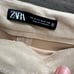 Zara Faux Suede Mini Skirt