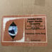 Metzler Bros. Paper Mache Company Train Drop Christmas Ornament. Made in Poland
