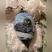 Metzler Bros. Paper Mache Company Train Drop Christmas Ornament. Made in Poland