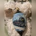 Metzler Bros. Paper Mache Company Train Drop Christmas Ornament. Made in Poland