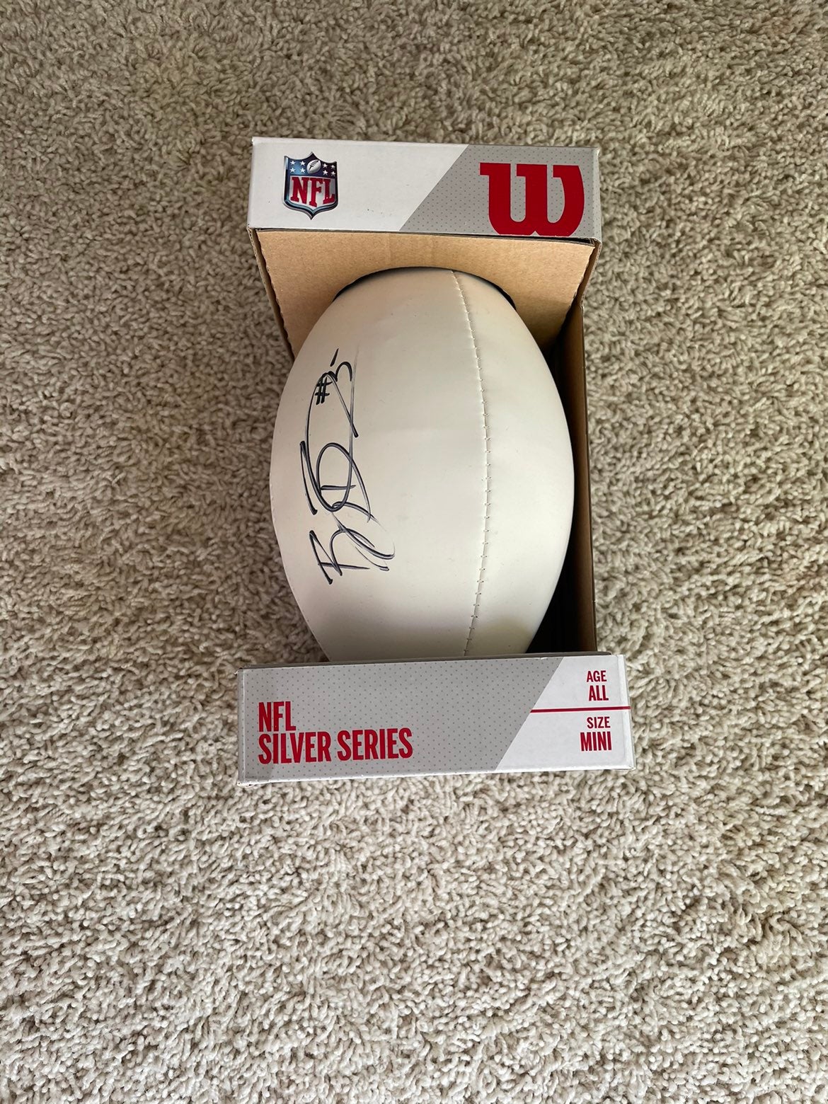 Signed Reggie Bush Mini Football